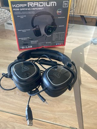 Auriculares Gaming G-LAB Korp Radium RGB
