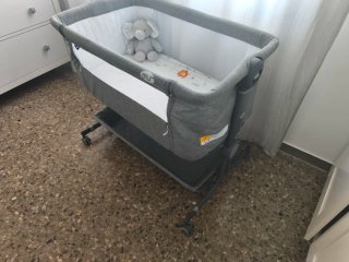 Minicuna colecho MS Comfy gris