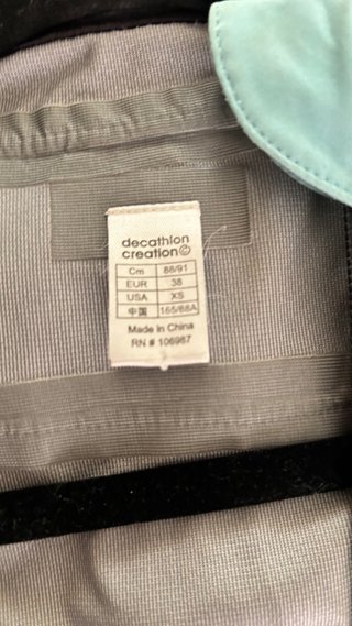 Cortavientos impermeable Decathlon Talla S