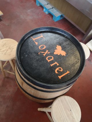 Barril mesa LOXAREL hostelería