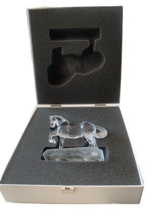 Estatuilla Caballo Cristal Swarovski
