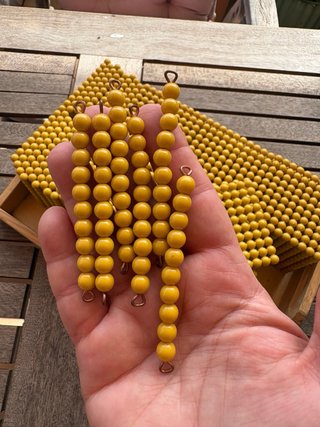 Material Montessori Sistema Decimal