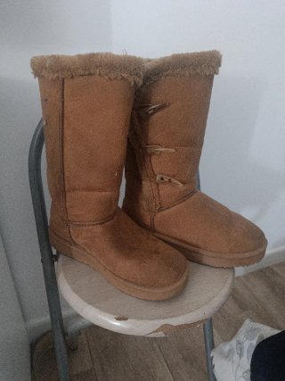 Botas Ugg Beige/Marrón Talla 38