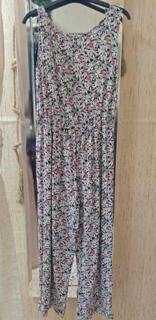 Mono largo estampado floral