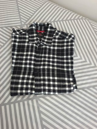 Camisa cuadros Bershka Talla M