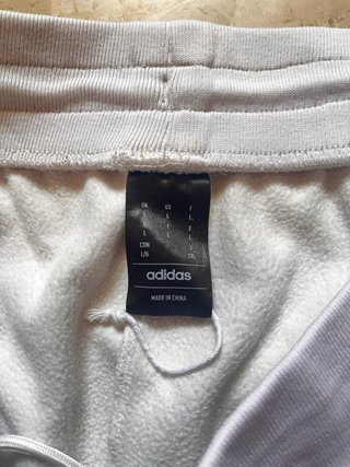 Pantalón corto Adidas blanco