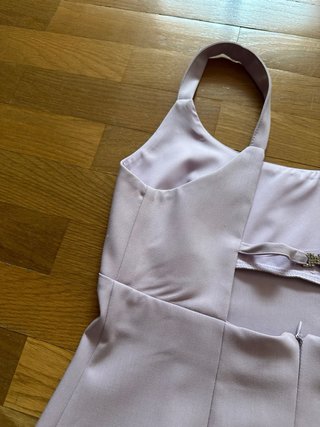Vestido lila Zara Talla S