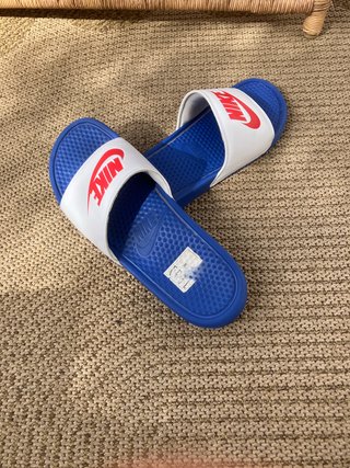 Ciabatte Nike Blu e Bianco