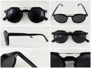 Gafas de sol D.Franklin Negras modelo Clip On