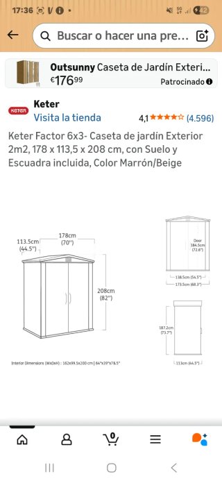 Caseta de jardín