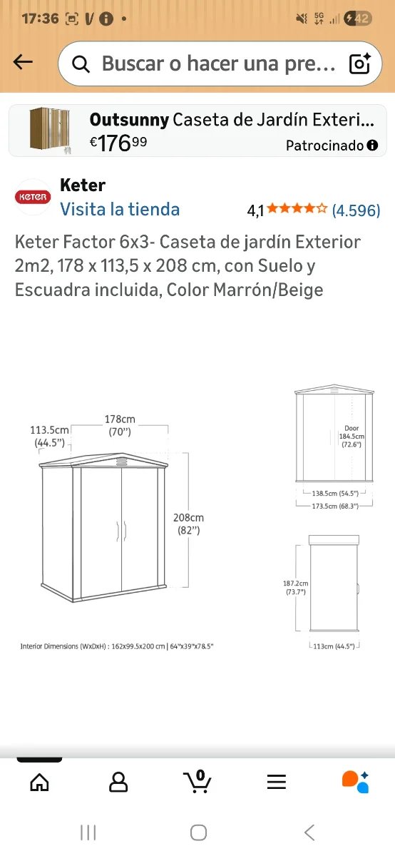 Caseta de jardín
