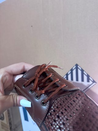 Zapatos Blucher Hombre Marrones