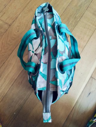 Bolsa de playa Roxy floral tipo vintage