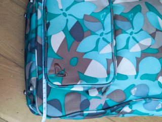 Bolsa de playa Roxy floral tipo vintage