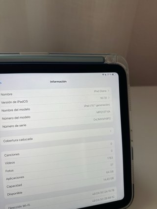 iPad 10ª Gen 64GB Azul