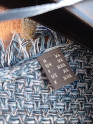 Chaqueta Esprit Azul/Gris Talla M