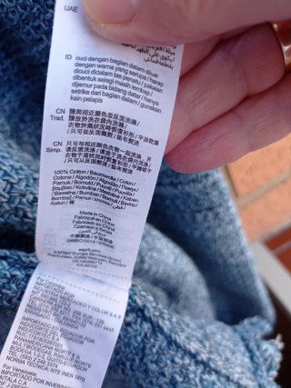 Chaqueta Esprit Azul/Gris Talla M