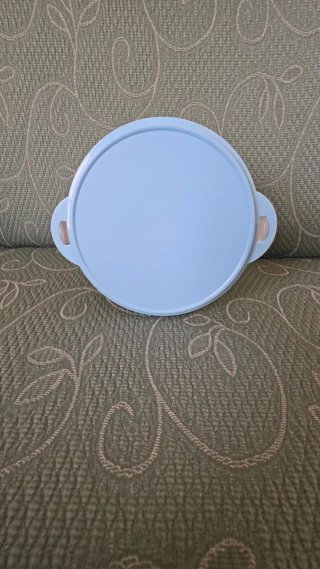 Porta CD Tupperware vintage a forma di porta torta