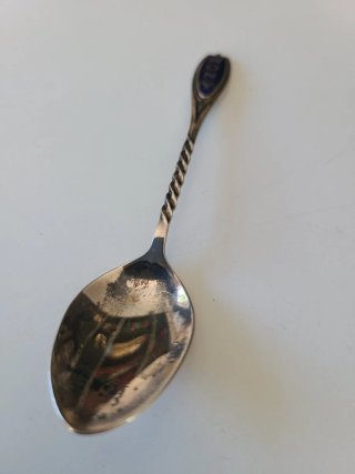Cucharita Plata SONY Vintage Japón 80s