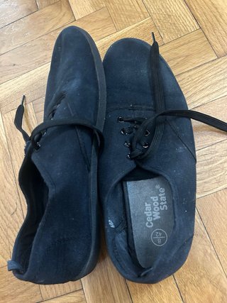 Superga negras talla 42