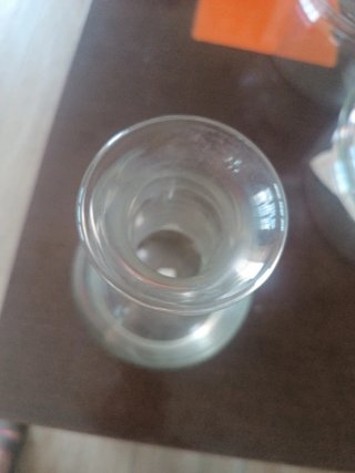 Bottiglia di liquore in vetro