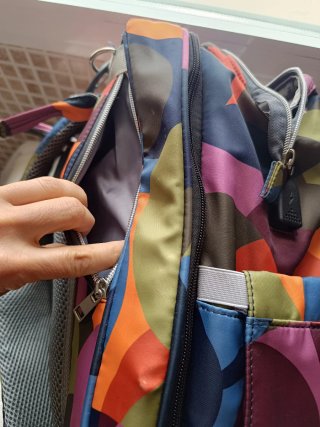 Mochila Cuna Extensible Portátil