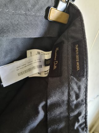 Pantalón Massimo Dutti negro Talla L