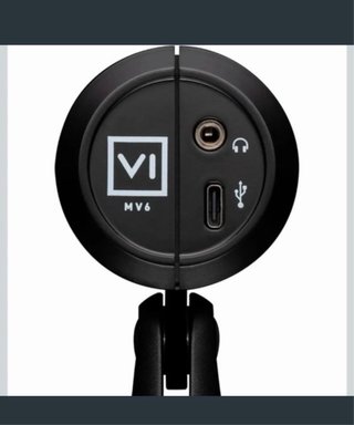 Shure MV6 Micrófono USB Gaming Negro