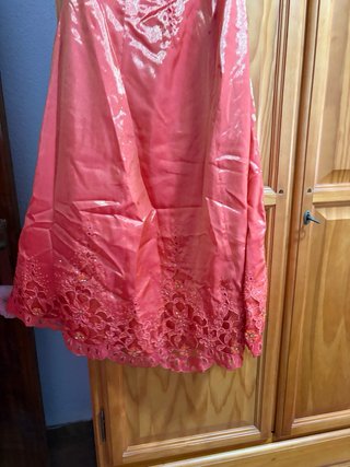 Vestido de fiesta naranja S