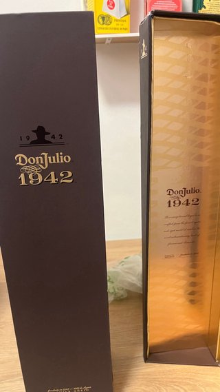 3 Bottiglie Don Julio 1942 Vuote