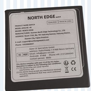 Reloj north EDGE Apache46 Desert