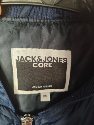 Chaqueta Bomber Jack & Jones Azul talla M