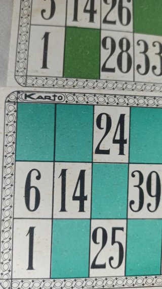 Jogo Loto Vintage - Karto