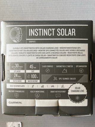 Garmin Instinct Solar Reloj GPS