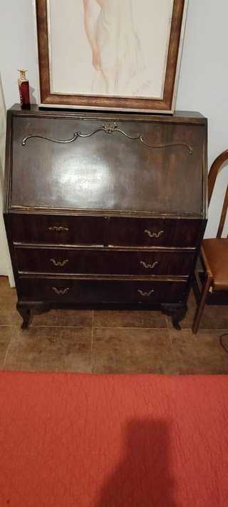 Cómoda escritorio bureau madera