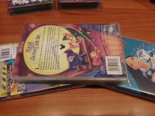 Lote Disney VHS Clásicos (Español)