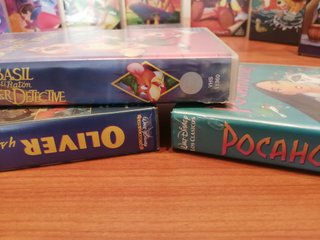 Lote Disney VHS Clásicos (Español)