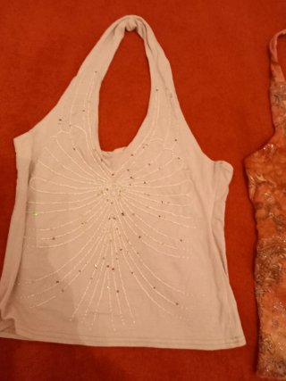 Blusa con pedrería