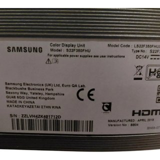 Samsung Monitor 22" FullHD - Gaming