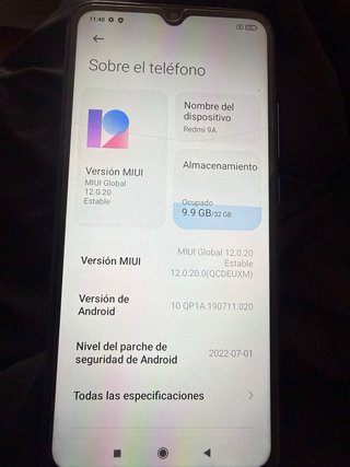 Xiaomi Redmi 9A Azul 32GB
