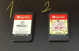FIFA 22 Legacy Edition y Big Brain Academy Switch