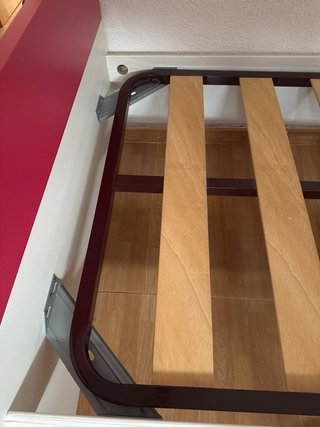 Cama individual 90cm con somier