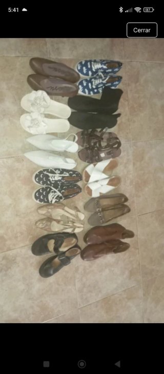Zapatos de mujer varios estilo Talla 36'37