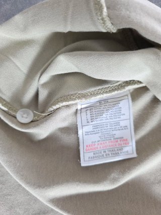 Polo Nike Tiger Woods Dri-FIT Beige Vintage Golf