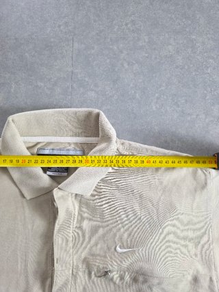 Polo Nike Tiger Woods Dri-FIT Beige Vintage Golf