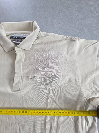 Polo Nike Tiger Woods Dri-FIT Beige Vintage Golf