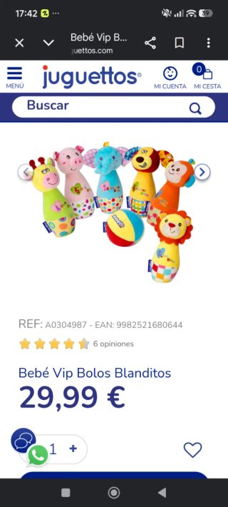 Bolos blanditos para bebé