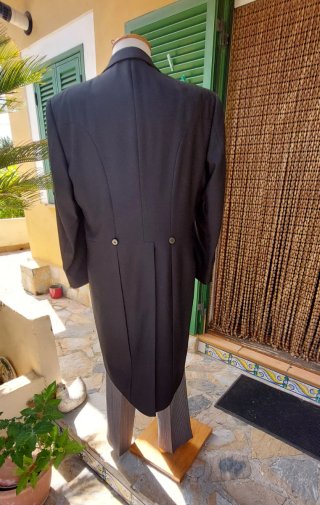 Frac Boda Talla 52 Negro/Gris
