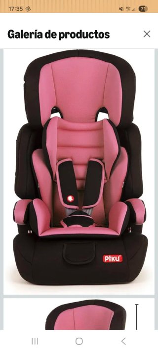 Silla coche PIKU Grupo 1-2-3
