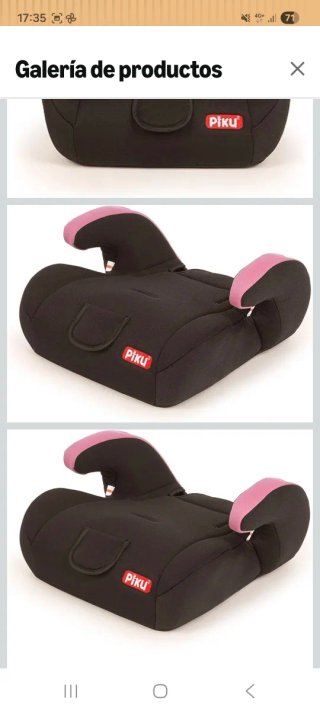 Silla coche PIKU Grupo 1-2-3